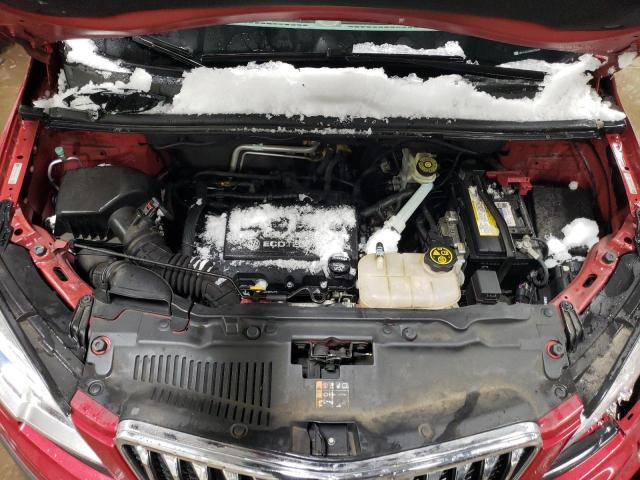 KL4CJCSB6EB782255 - 2014 BUICK ENCORE RED photo 11