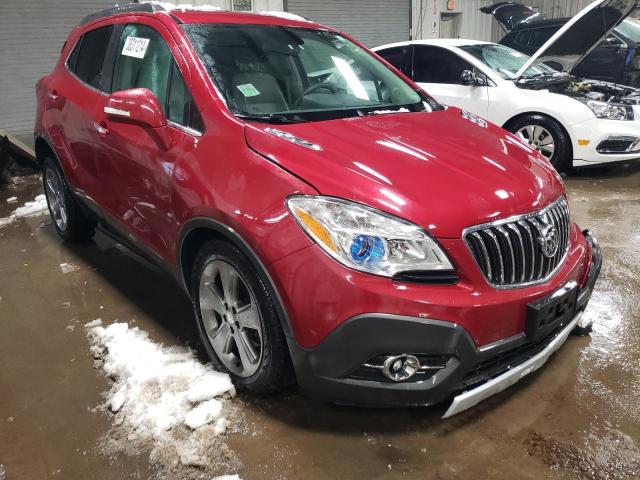 KL4CJCSB6EB782255 - 2014 BUICK ENCORE RED photo 4