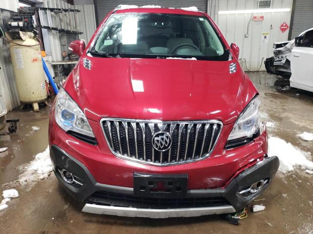 KL4CJCSB6EB782255 - 2014 BUICK ENCORE RED photo 5