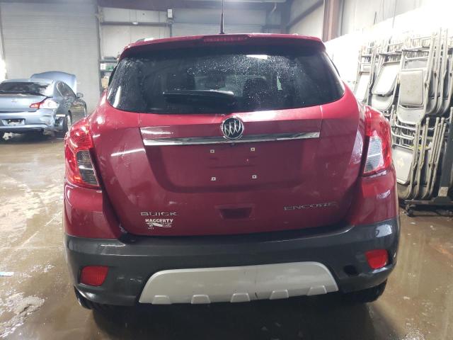 KL4CJCSB6EB782255 - 2014 BUICK ENCORE RED photo 6