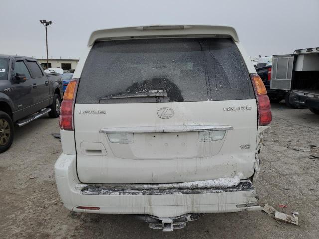 JTJBT20X240054525 - 2004 LEXUS GX 470 WHITE photo 6