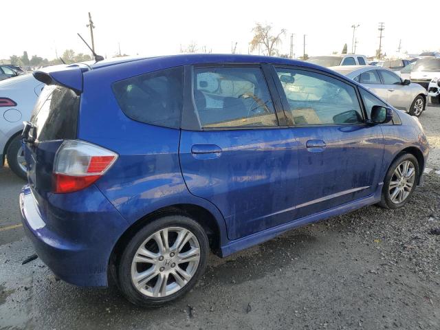 JHMGE8H58BC015246 - 2011 HONDA FIT SPORT BLUE photo 3