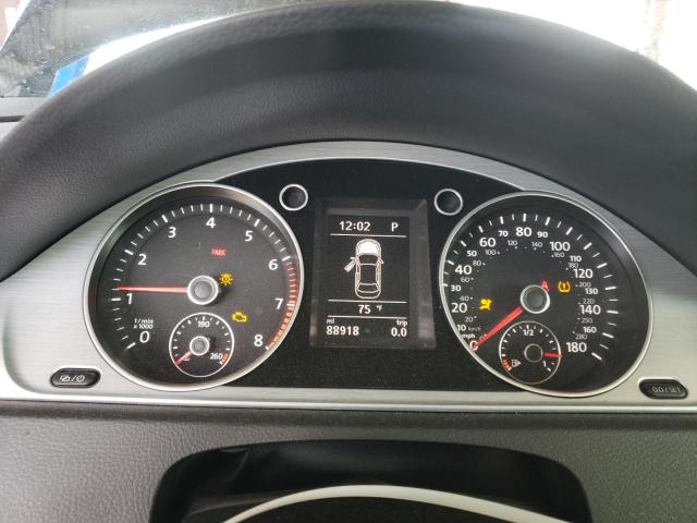 WVWBN7AN8GE514544 - 2016 VOLKSWAGEN CC BASE 黑色 照片 9