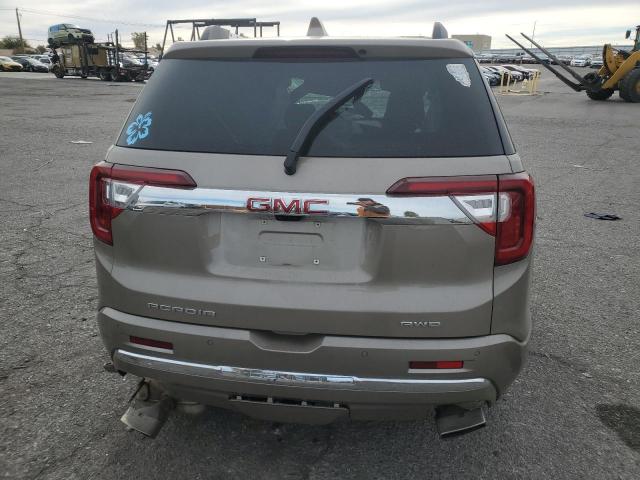 1GKKNXLS3NZ154404 - 2022 GMC ACADIA DENALI TAN photo 6