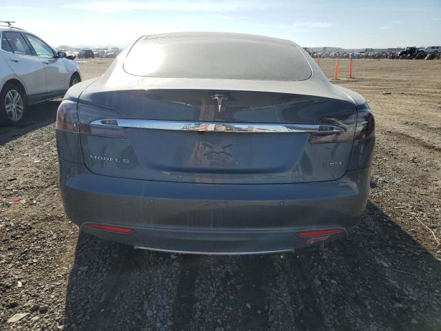 5YJSA1DP0DFP23695 - 2013 TESLA MODEL S GRAY photo 6