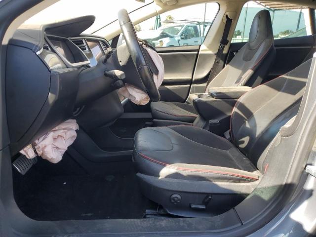 5YJSA1DP0DFP23695 - 2013 TESLA MODEL S Մոխրագույն լուսանկար 7