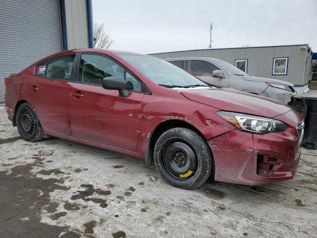 4S3GKAA61J3604903 - 2018 SUBARU IMPREZA RED photo 4