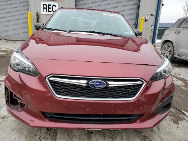 4S3GKAA61J3604903 - 2018 SUBARU IMPREZA RED photo 5