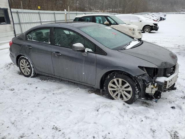 2HGFB2F87CH547295 - 2012 HONDA CIVIC EX GRAY photo 4