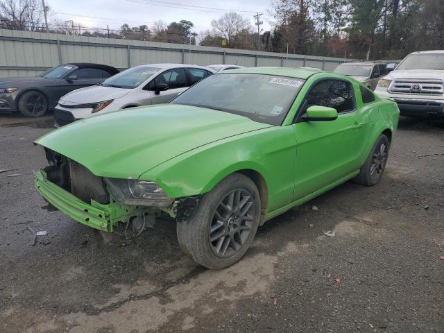 1ZVBP8AM6D5249350 - 2013 FORD MUSTANG GREEN photo 1