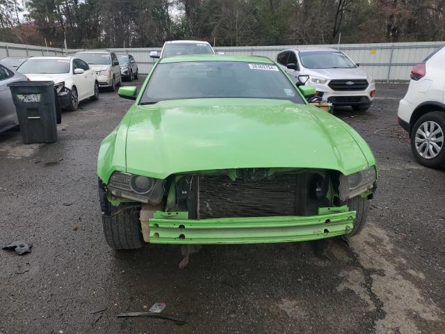 1ZVBP8AM6D5249350 - 2013 FORD MUSTANG GREEN photo 5