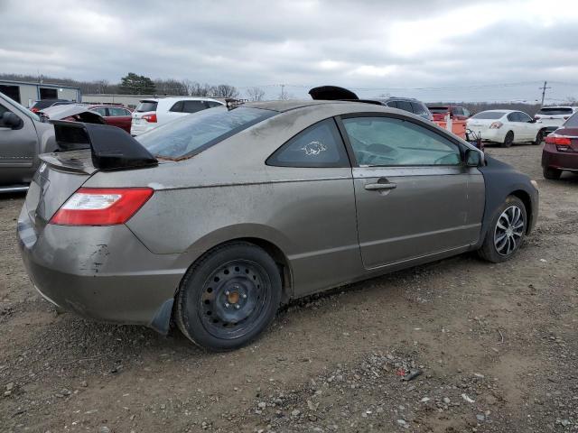 2HGFG11656H559077 - 2006 HONDA CIVIC LX BROWN photo 3