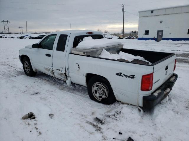 1D7HW22K07S113284 - 2007 DODGE DAKOTA ST WHITE photo 2