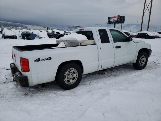 1D7HW22K07S113284 - 2007 DODGE DAKOTA ST WHITE photo 3