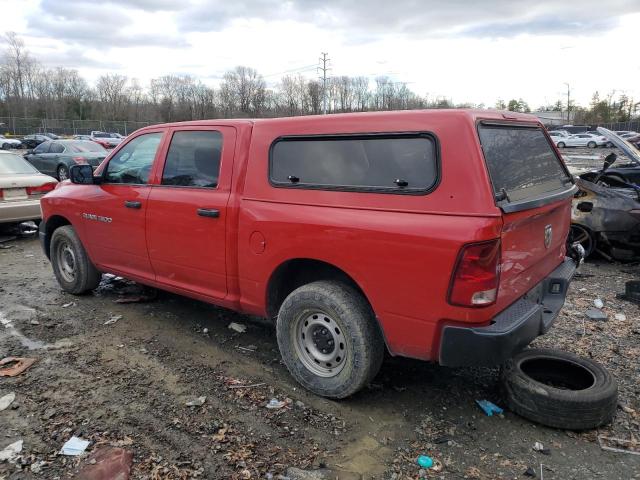 1C6RD7KP7CS278313 - 2012 DODGE RAM 1500 ST RED photo 2