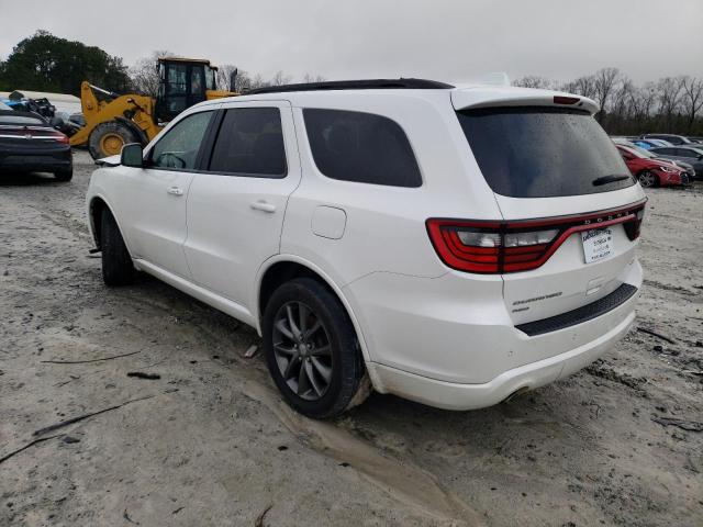 1C4RDJDG8HC928951 - 2017 DODGE DURANGO GT WHITE photo 2