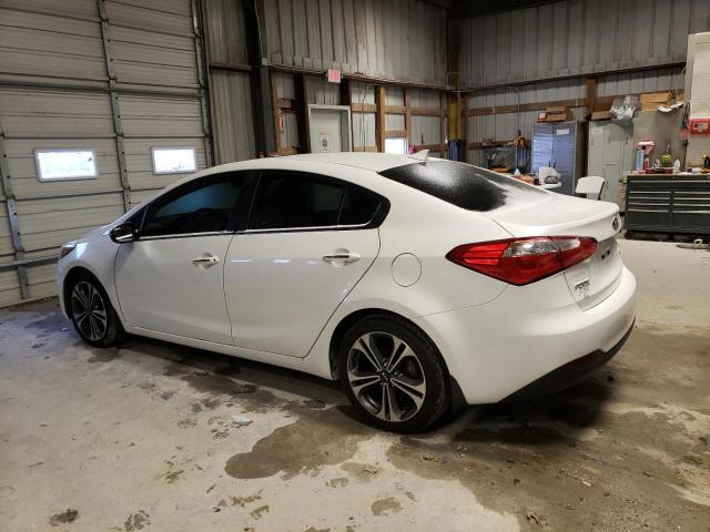 KNAFZ4A87G5505040 - 2016 KIA FORTE EX WHITE photo 2