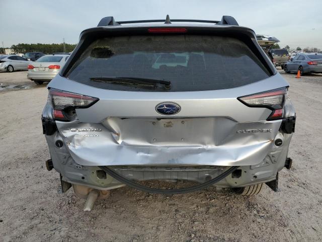 4S4BTAAC9M3158934 - 2021 SUBARU OUTBACK SILVER photo 6