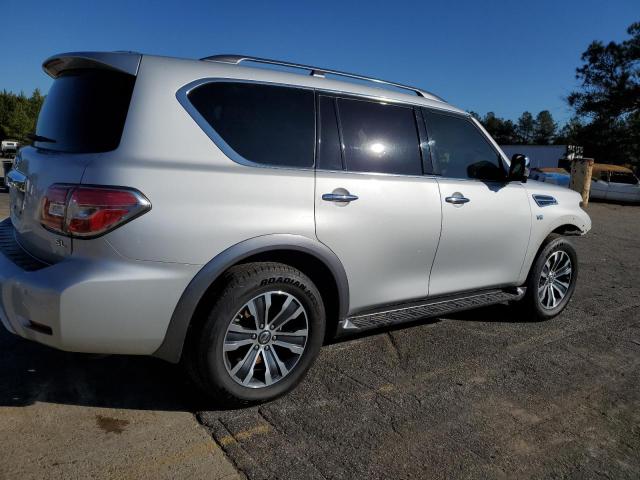 JN8AY2ND1JX003121 - 2018 NISSAN ARMADA SV SILVER photo 3