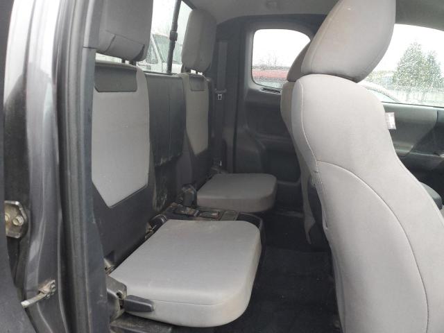 5TFSZ5AN9JX151921 - 2018 TOYOTA TACOMA ACCESS CAB ნაცრისფერი ფოტო 10