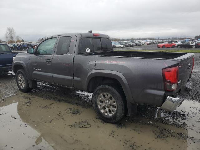 5TFSZ5AN9JX151921 - 2018 TOYOTA TACOMA ACCESS CAB ნაცრისფერი ფოტო 2