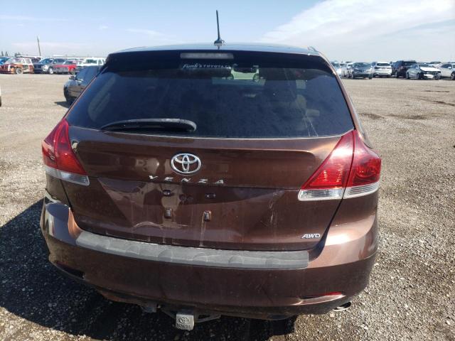 4T3BA3BB7DU038736 - 2013 TOYOTA VENZA LE BROWN photo 6