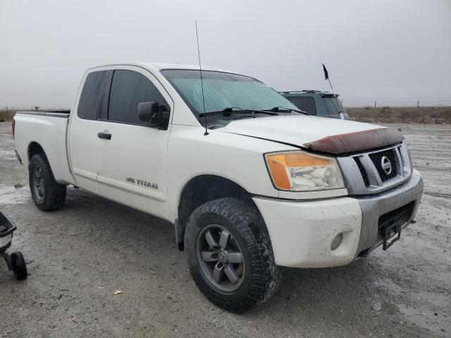 1N6AA0CC0AN315969 - 2010 NISSAN TITAN XE WHITE photo 4