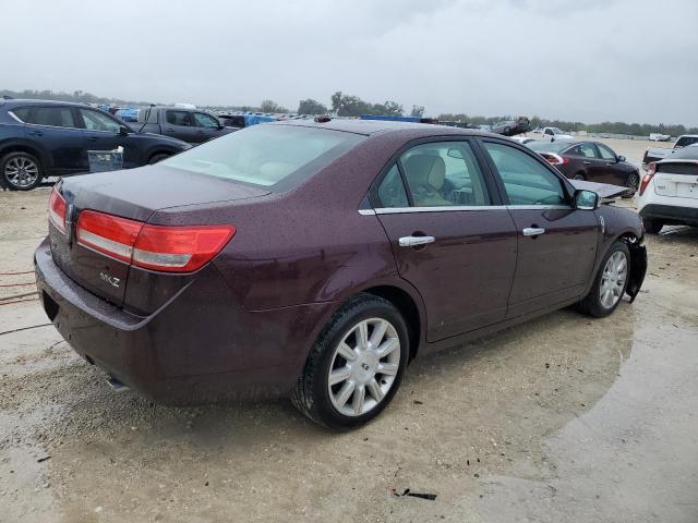 3LNHL2GC5CR823433 - 2012 LINCOLN MKZ BURGUNDY photo 3