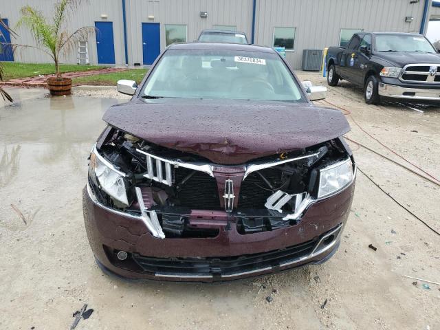 3LNHL2GC5CR823433 - 2012 LINCOLN MKZ BURGUNDY photo 5