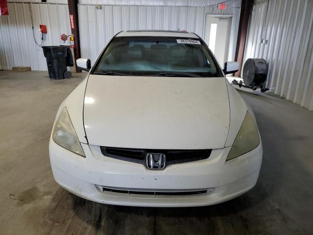 1HGCM66525A045760 - 2005 HONDA ACCORD EX WHITE photo 5