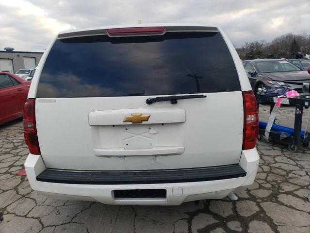 1GNLC2E09CR246478 - 2012 CHEVROLET TAHOE POLICE WHITE photo 6