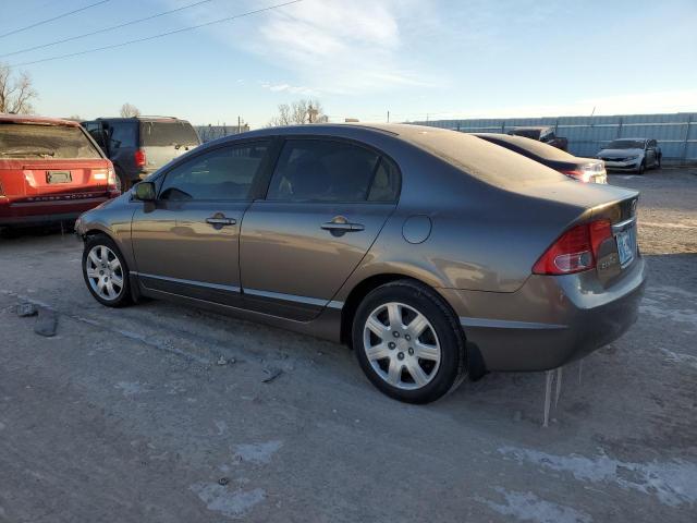 1HGFA16599L005856 - 2009 HONDA CIVIC LX GRAY photo 2