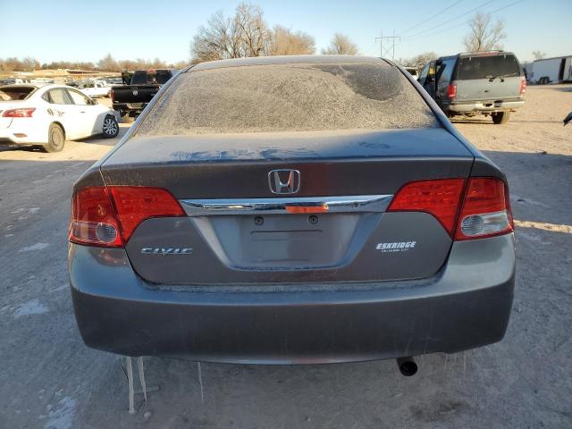 1HGFA16599L005856 - 2009 HONDA CIVIC LX GRAY photo 6