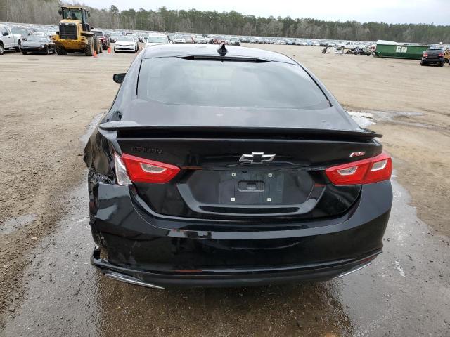 1G1ZG5ST4NF183455 - 2022 CHEVROLET MALIBU RS Чорний фото 6
