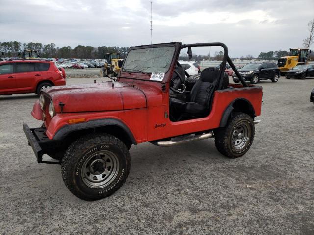 1JCCF87A7GT021685 - 1986 JEEP JEEP CJ7 RED photo 1