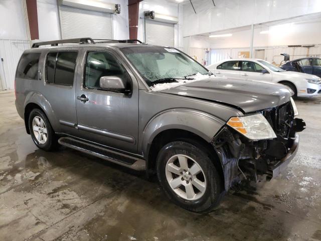 5N1AR18B78C649628 - 2008 NISSAN PATHFINDER S GRAY photo 4