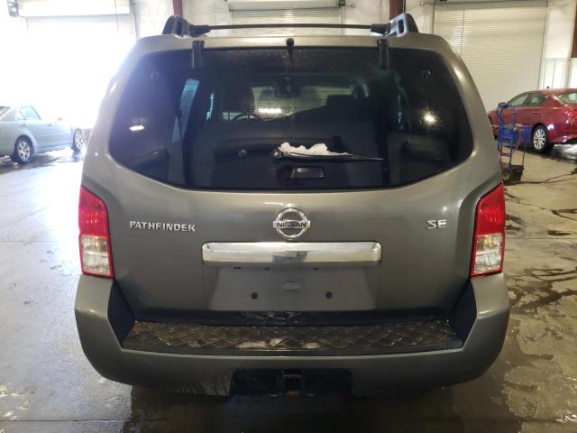 5N1AR18B78C649628 - 2008 NISSAN PATHFINDER S GRAY photo 6