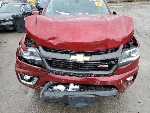 1GCGTDEN2K1115729 - 2019 CHEVROLET COLORADO Z71 RED photo 11