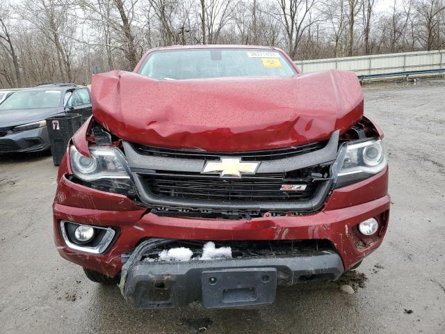 1GCGTDEN2K1115729 - 2019 CHEVROLET COLORADO Z71 RED photo 5