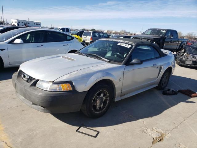 1FAFP4447YF142404 - 2000 FORD MUSTANG SILVER photo 1