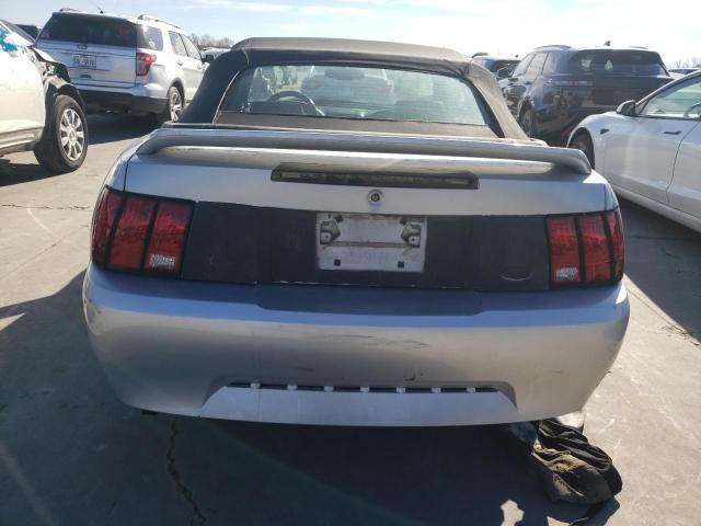 1FAFP4447YF142404 - 2000 FORD MUSTANG SILVER photo 6