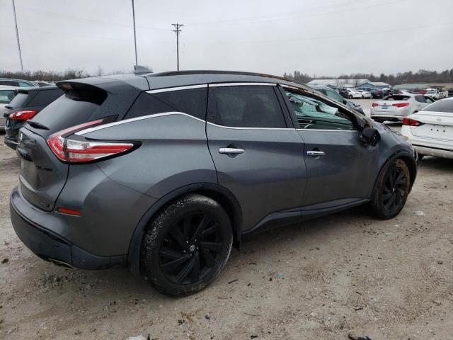 5N1AZ2MH5JN114355 - 2018 NISSAN MURANO S GRAY photo 3