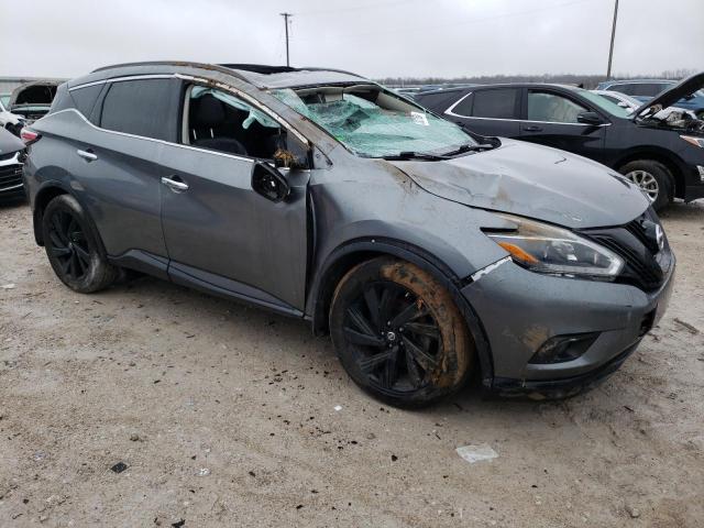 5N1AZ2MH5JN114355 - 2018 NISSAN MURANO S GRAY photo 4