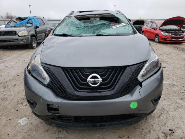 5N1AZ2MH5JN114355 - 2018 NISSAN MURANO S GRAY photo 5