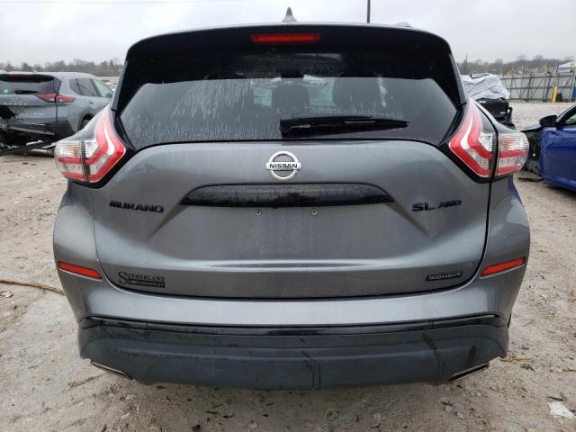 5N1AZ2MH5JN114355 - 2018 NISSAN MURANO S GRAY photo 6