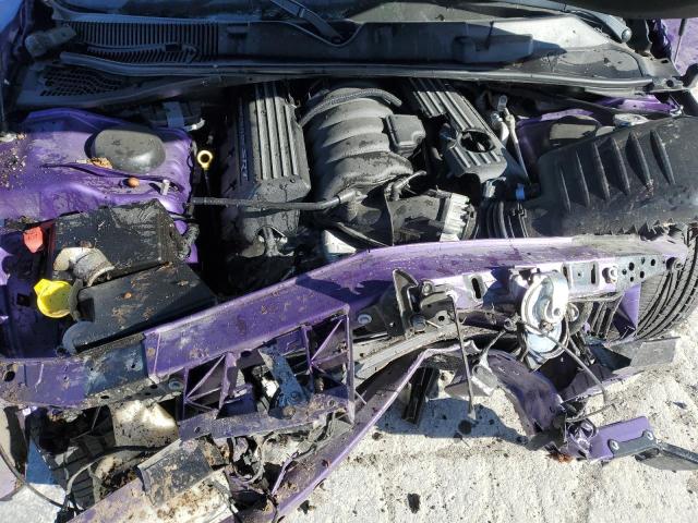 2C3CDZFJ1PH615172 - 2023 DODGE CHALLENGER R/T SCAT PACK PURPLE photo 11