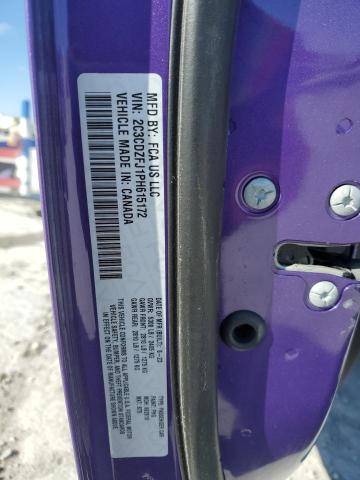 2C3CDZFJ1PH615172 - 2023 DODGE CHALLENGER R/T SCAT PACK PURPLE photo 13