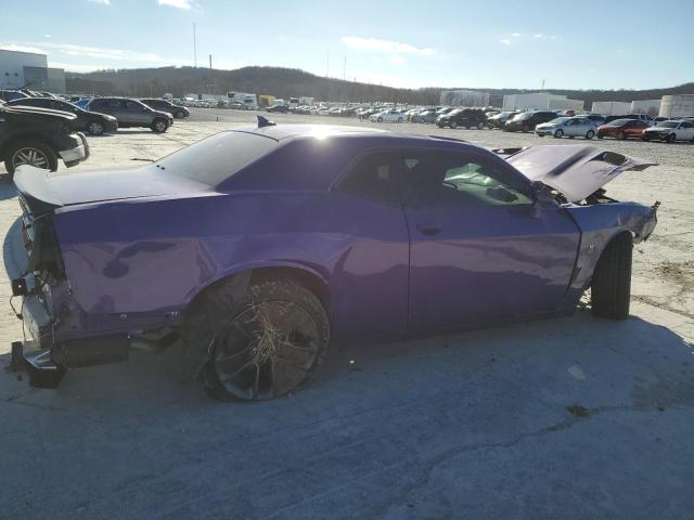 2C3CDZFJ1PH615172 - 2023 DODGE CHALLENGER R/T SCAT PACK PURPLE photo 3