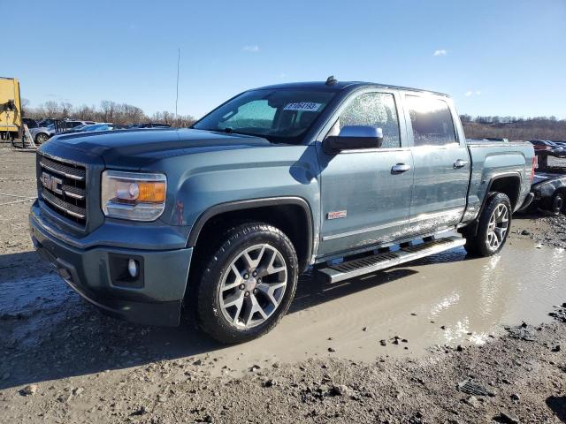 3GTU2VEC5EG183796 - 2014 GMC SIERRA K1500 SLT BLUE photo 1