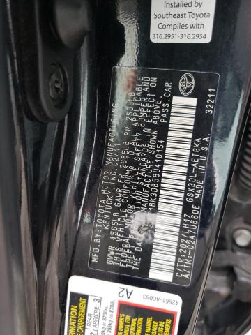 4T1BK3DB5BU410154 - 2011 TOYOTA AVALON BASE 黑色 照片 13